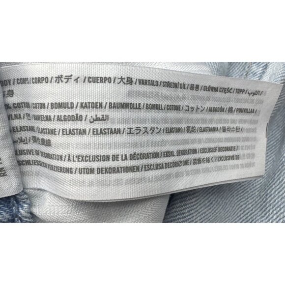 Hollister Ultra High Rise Mom Denim Jeans Vintage Stretch Distressed 24w X 27L - Picture 8 of 11